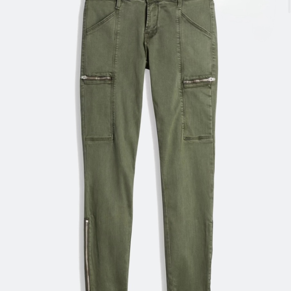 Pistola Sage Green Cargo Pants